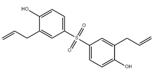 Bis(3-allyl-4-hydroxyphenyl)sulfone (TGSA)