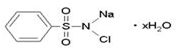 N-Chloro Benzene Sulfonamide, sodium salt (Chloramine B)